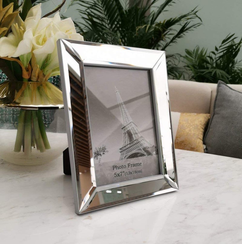 Meetart Mirror Photo Frame 5x7 inch 2 Piece Pack for Home Decoration Wall Hang or Tabletop Display - Image 4